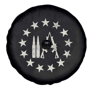2nd Amendment AR15 Bullet Stars Patriotic Gun Rights Spare Tire Cover TS11 Print Your Wear