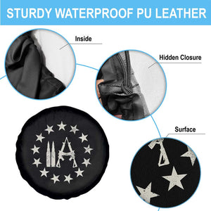 2nd Amendment AR15 Bullet Stars Patriotic Gun Rights Spare Tire Cover TS11 Print Your Wear