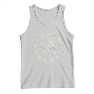2nd Amendment AR15 Bullet Stars Patriotic Gun Rights Tank Top TS11 Ash Print Your Wear