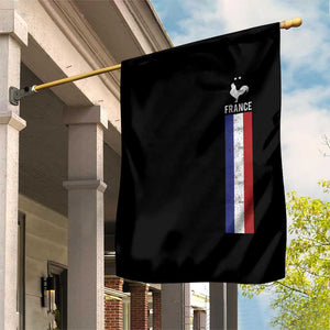 France Football Coq Soccer Throwback Jersey Style Garden Flag Vintage French Flag