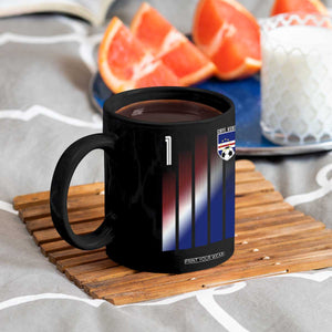 Cape Verde Flag Retro Sports Cabo Verdean Roots Coffee Mug