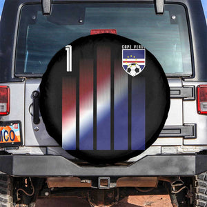 Cape Verde Flag Retro Sports Cabo Verdean Roots Spare Tire Cover