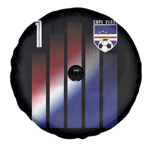 Cape Verde Flag Retro Sports Cabo Verdean Roots Spare Tire Cover