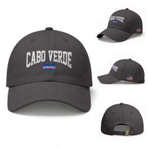 Cabo Verde Sports Throwback Baseball Cap Cape Verdean Pride Lovers