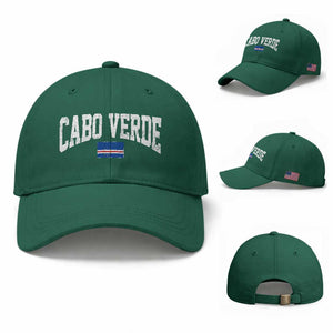 Cabo Verde Sports Throwback Baseball Cap Cape Verdean Pride Lovers