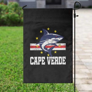 Vintage Cape Verde Shark Cabo Verdean Roots Garden Flag