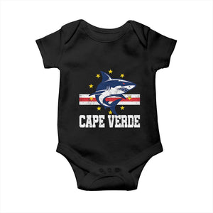 Vintage Cape Verde Shark Cabo Verdean Roots Baby Onesie