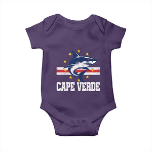 Vintage Cape Verde Shark Cabo Verdean Roots Baby Onesie