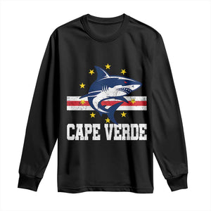 Vintage Cape Verde Shark Cabo Verdean Roots Long Sleeve Shirt
