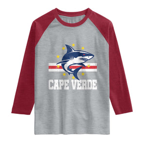 Vintage Cape Verde Shark Cabo Verdean Roots Raglan Shirt
