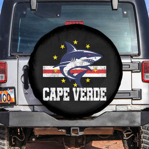 Vintage Cape Verde Shark Cabo Verdean Roots Spare Tire Cover