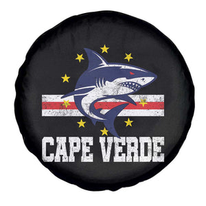 Vintage Cape Verde Shark Cabo Verdean Roots Spare Tire Cover