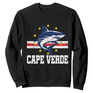 Vintage Cape Verde Shark Cabo Verdean Roots Sweatshirt