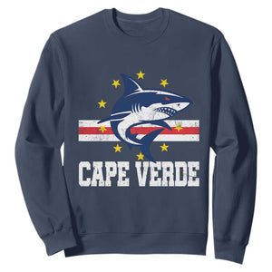 Vintage Cape Verde Shark Cabo Verdean Roots Sweatshirt