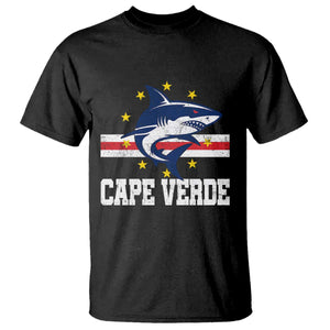 Vintage Cape Verde Shark Cabo Verdean Roots T Shirt
