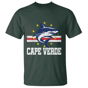 Vintage Cape Verde Shark Cabo Verdean Roots T Shirt