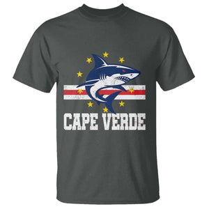 Vintage Cape Verde Shark Cabo Verdean Roots T Shirt