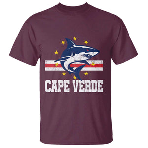 Vintage Cape Verde Shark Cabo Verdean Roots T Shirt