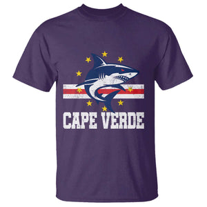 Vintage Cape Verde Shark Cabo Verdean Roots T Shirt