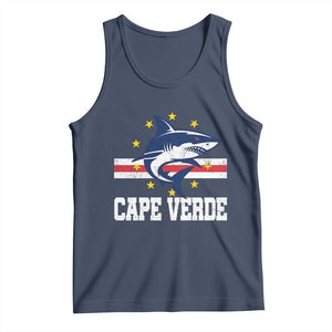 Vintage Cape Verde Shark Cabo Verdean Roots Tank Top