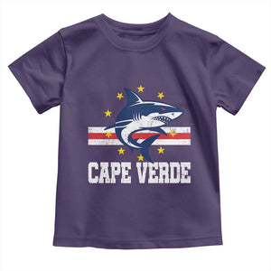 Vintage Cape Verde Shark Cabo Verdean Roots Toddler T Shirt