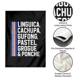 Cape Verde Cuisine Garden Flag Linguica Cachupa Gufong Cabo Verde Heritage