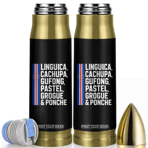 Cape Verde Cuisine Bullet Tumbler Linguica Cachupa Gufong Cabo Verde Heritage