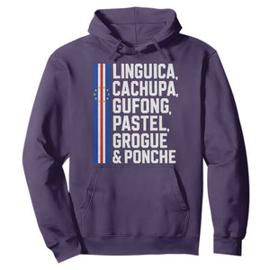 Cape Verde Cuisine Hoodie Linguica Cachupa Gufong Cabo Verde Heritage