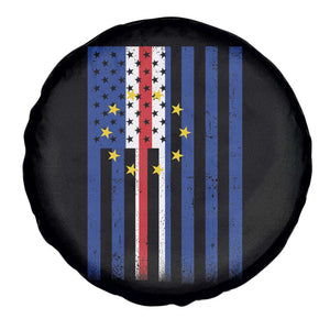 Half Cape Verdean Half American Spare Tire Cover Cabo Verdean Roots Vintage Cape Verde Flag