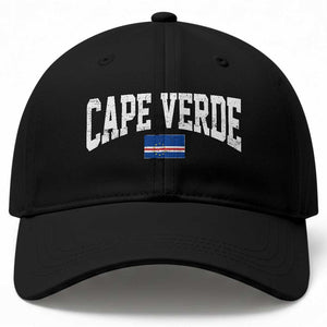 Cape Verde Sports Throwback Baseball Cap Cabo Verdean Pride