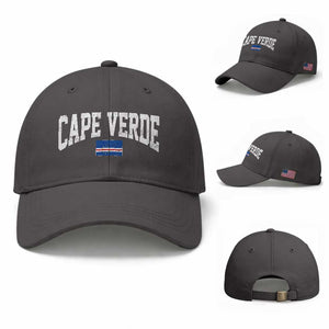 Cape Verde Sports Throwback Baseball Cap Cabo Verdean Pride