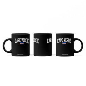 Cape Verde Sports Throwback Coffee Mug Cabo Verdean Pride