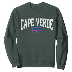 Cape Verde Sports Throwback Sweatshirt Cabo Verdean Pride