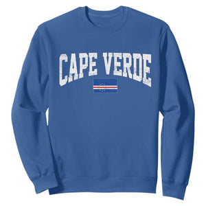 Cape Verde Sports Throwback Sweatshirt Cabo Verdean Pride