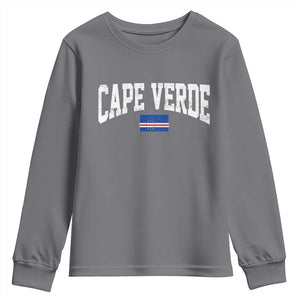 Cape Verde Sports Throwback Youth Sweatshirt Cabo Verdean Pride