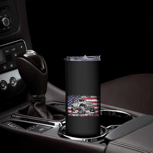 American Flag UTV Side By Side SXS Off Road Car Skinny Tumbler TS11 Print Your Wear