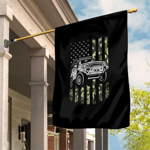 Camouflage American Flag UTV Side By Side SXS Off Road Car Garden Flag TS11 Print Your Wear