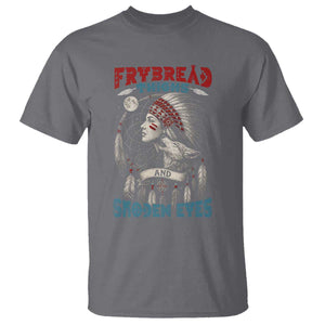 Native American Women T Shirt Frybread Thighs Skoden Eyes Dreamcatcher TS11 Charcoal Print Your Wear