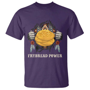 Frybread Power T Shirt Native American Indian Food TS11 Purple Print Your Wear