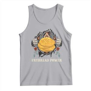 Frybread Power Tank Top Native American Indian Food TS11 Athletic Heather Print Your Wear