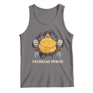 Frybread Power Tank Top Native American Indian Food TS11 Deep Heather Print Your Wear