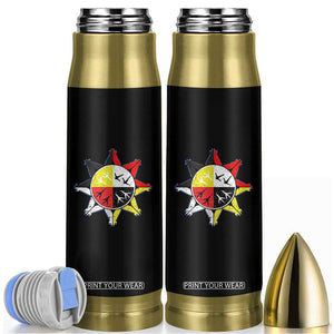 Oglala Lakota Nation Medicine Wheel Native American Bullet Tumbler TS11 Black Print Your Wear