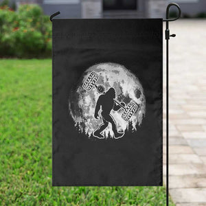 Funny Bigfoot Offroad Car Night Stroll Adventure Garden Flag TS11 Print Your Wear