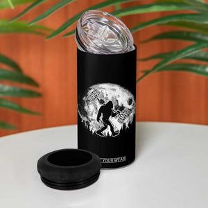 Funny Bigfoot Offroad Car Night Stroll Adventure 4 in 1 Can Cooler Tumbler TS11 Print Your Wear