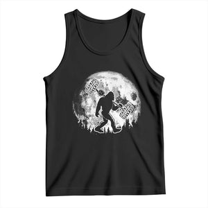 Funny Bigfoot Offroad Car Night Stroll Adventure Tank Top TS11 Black Print Your Wear