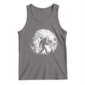 Funny Bigfoot Offroad Car Night Stroll Adventure Tank Top TS11 Deep Heather Print Your Wear