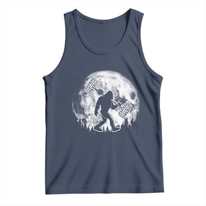 Funny Bigfoot Offroad Car Night Stroll Adventure Tank Top TS11 Navy Print Your Wear