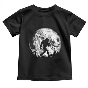 Funny Bigfoot Offroad Car Night Stroll Adventure Toddler T Shirt TS11 Black Print Your Wear