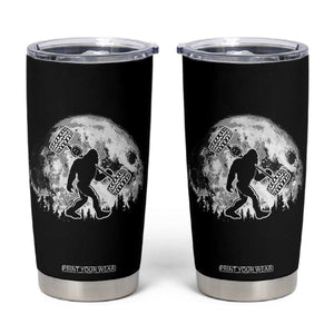 Funny Bigfoot Offroad Car Night Stroll Adventure Tumbler Cup TS11 Black Print Your Wear