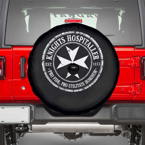 Knights Hospitaller Spare Tire Cover Pro Fide Pro Utilitate Hominum est 1113 Maltese Catholic Christian